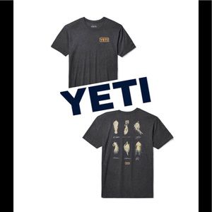 YETI AMBASSADOR FLIES SHORT SLEEVE T-SHIRT, 
Size Small-Petit, NEW WITH …